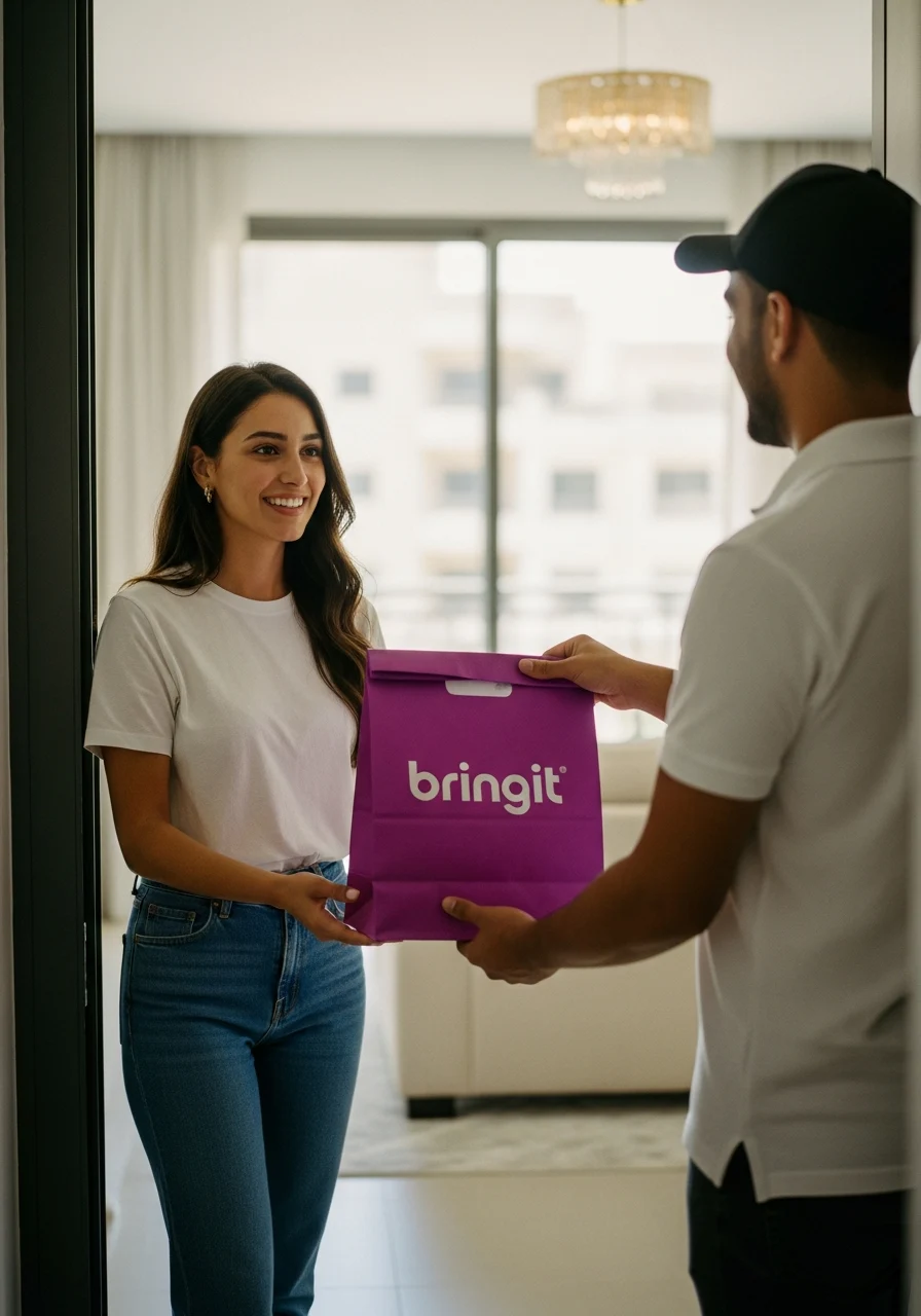 Bringit delivery for local residents in Sharm El Sheikh